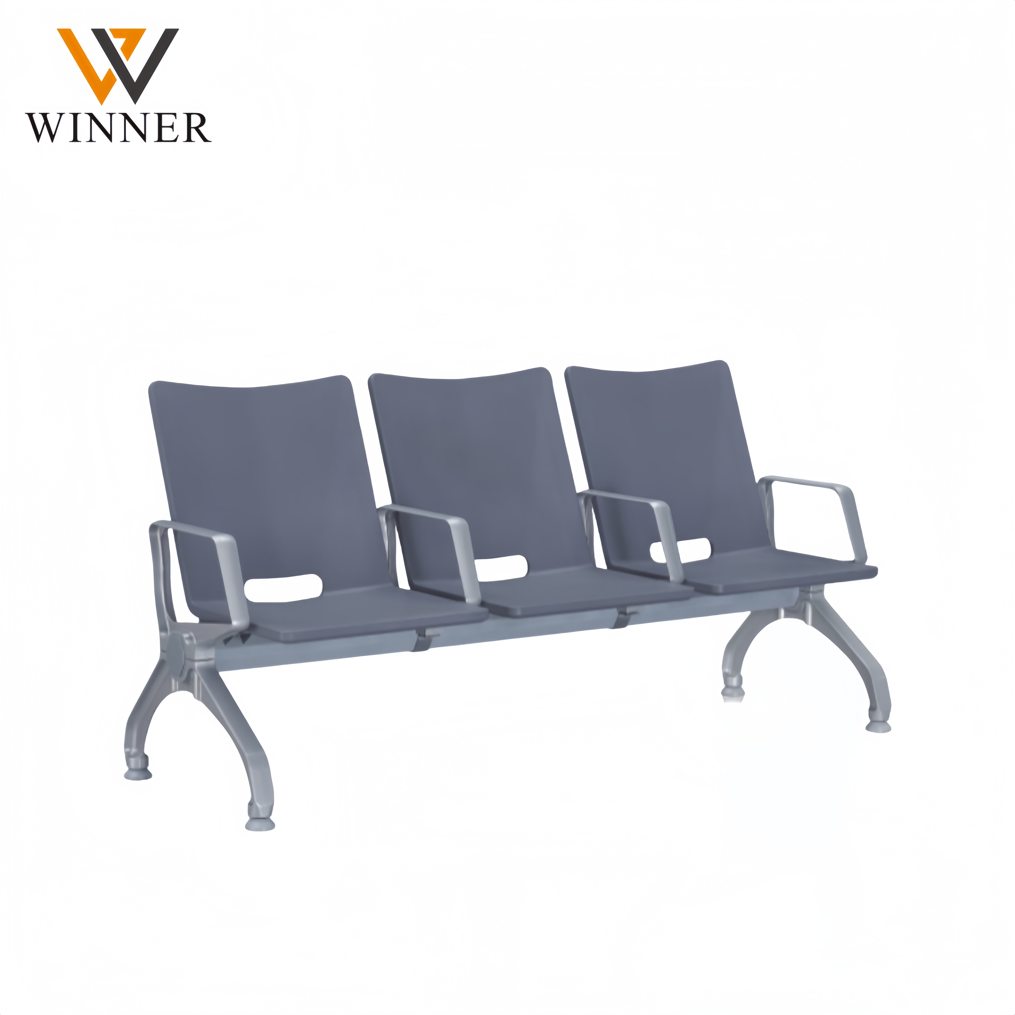 Bestseller 3 Seats Chairs Airport Public Waiting Room Chair with PU Arms Waiting Room Furniture