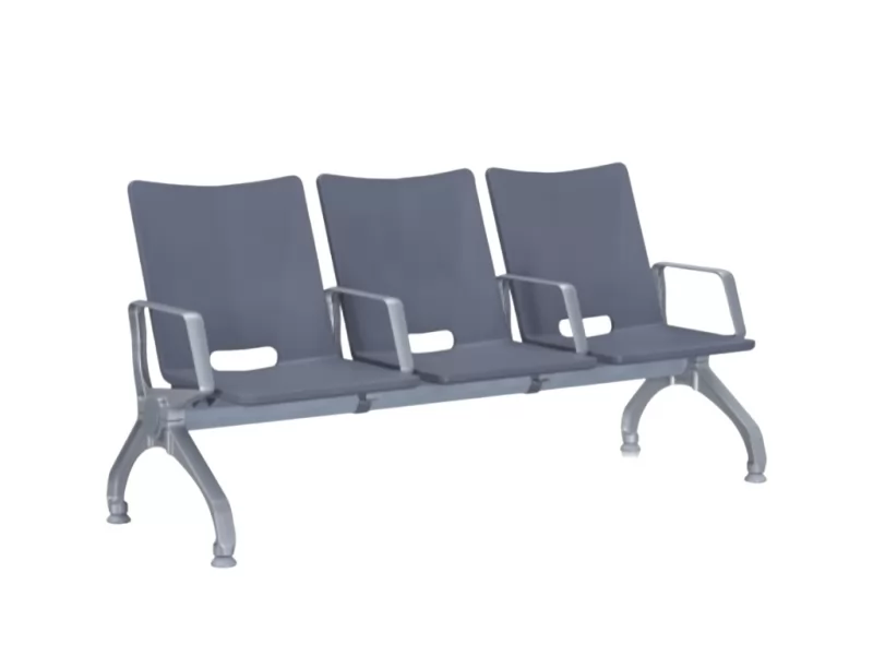 Bestseller 3 Seats Chairs Airport Public Waiting Room Chair with PU Arms Waiting Room Furniture