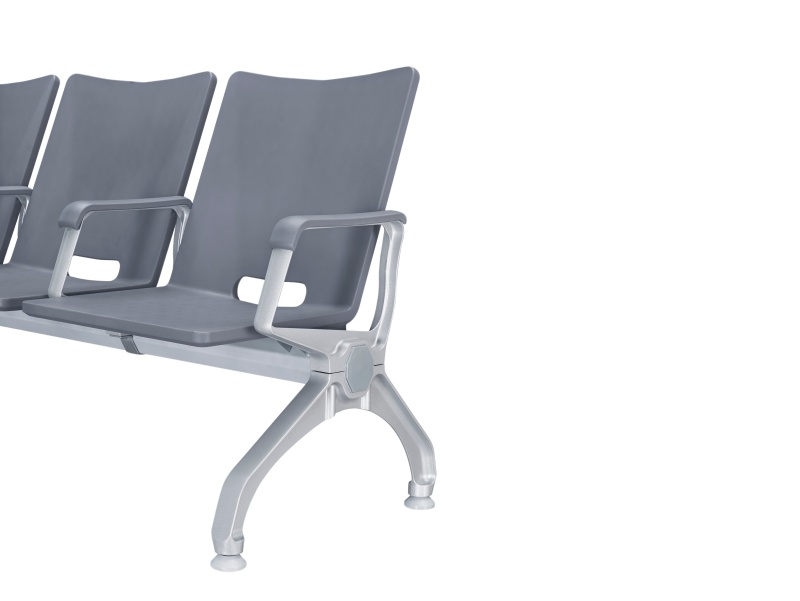 Bestseller 3 Seats Chairs Airport Public Waiting Room Chair with PU Arms Waiting Room Furniture
