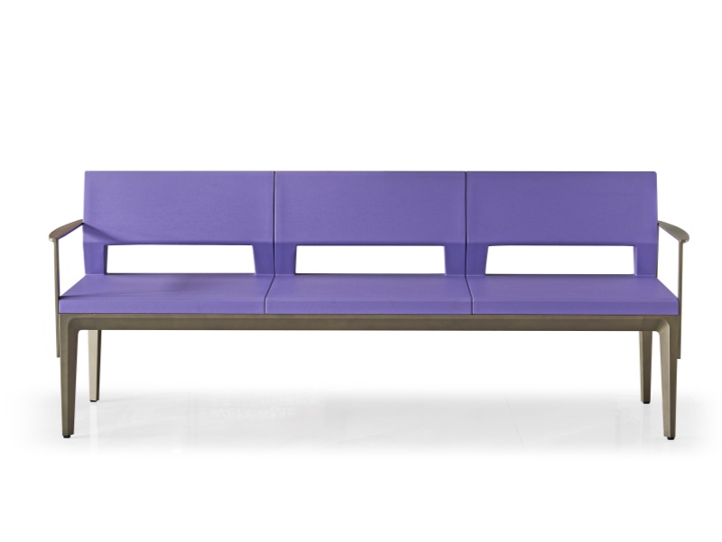 Hot Sale Waiting Chair Airport Subway Lobby Wait Area Waiting Chair Bench with PU Foam Cushion