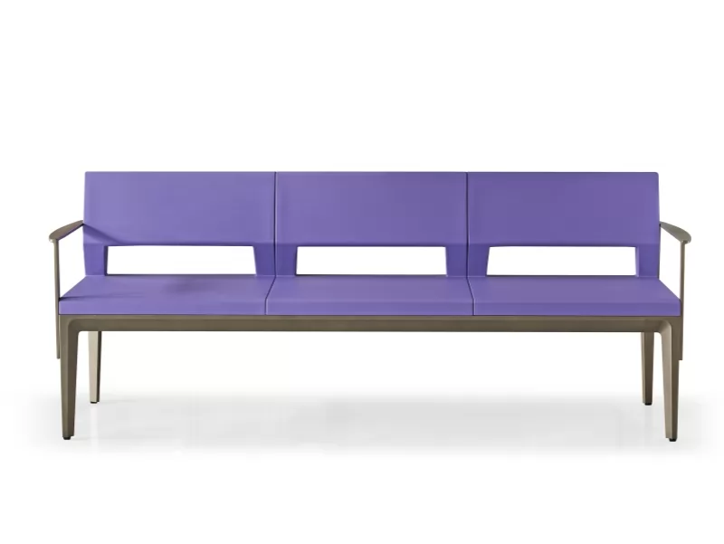 Hot Sale Waiting Chair Airport Subway Lobby Wait Area Waiting Chair Bench with PU Foam Cushion