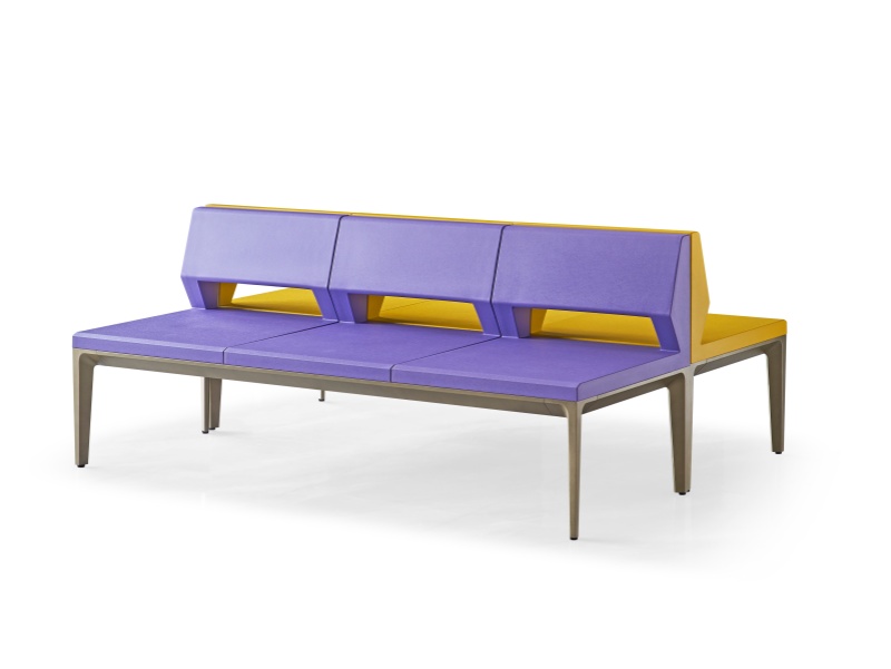 Hot Sale Waiting Chair Airport Subway Lobby Wait Area Waiting Chair Bench with PU Foam Cushion