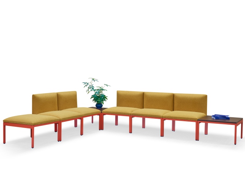 Hot Sale 3 Seater Public Area Waiting Chair  Airport Hospital Mall Office Lobby Waiting Chair Bench with Sponge Cushion